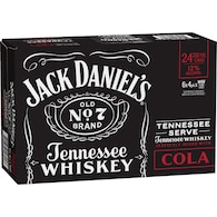 Jack Daniel's Tennessee Serve Cans