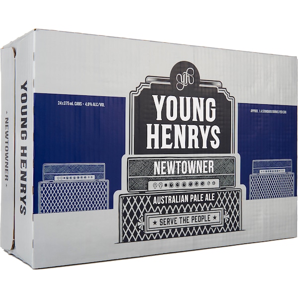 Young Henrys Newtowner Cans 375mL x 24 case