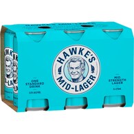 Hawke's Brewing Co Mid Lager Cans