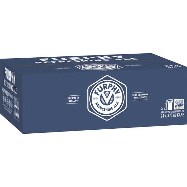 Furphy Can 375ml x24 Case