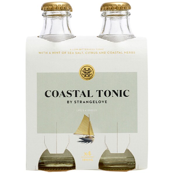 StrangeLove Coastal Tonic 180ml x 4 Pack