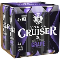 Vodka Cruiser Grape 10pct Cans