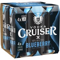 Vodka Cruiser Blueberry 10pct Cans