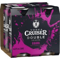 Vodka Cruiser Vodka Double Guava Can