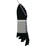 For Him Business Socks Black Size 11-14 5 pack