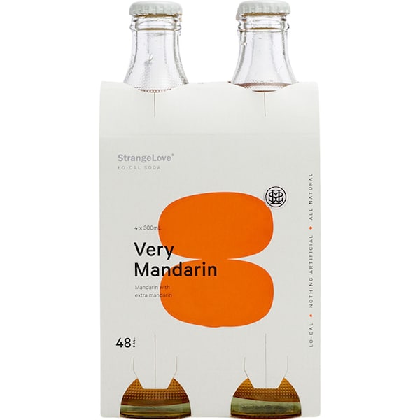 StrangeLove Very Mandarin 180mL x 4 pack