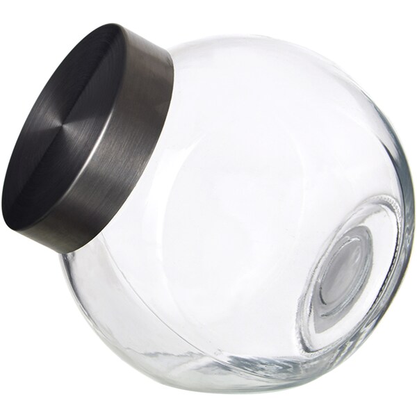 Essentials Glass Jar Round Each