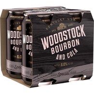 Woodstock Bourbon & Cola 6% Cans