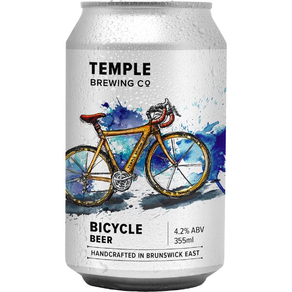 Temple Brewing Co. Bicycle Summer Ale Can 355ml