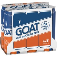 Mountain Goat Goat Beer Cans