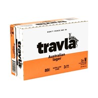 Travla Mid Strength Lager Can