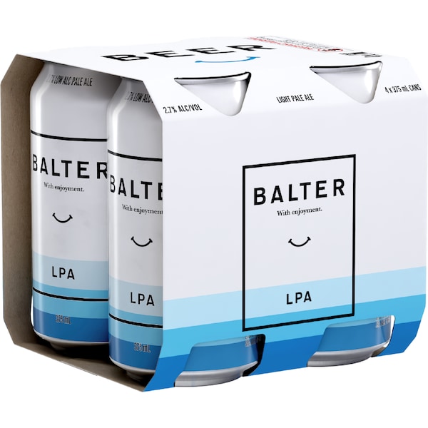 Balter LPA Cans 375mL x 4 pack
