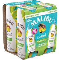 Malibu Pineapple Cans