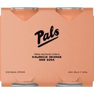 Pals Valencia Orange & Soda Cans