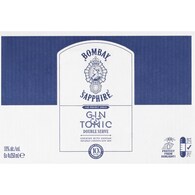Bombay Sapphire Gin & Tonic Double Serve Cans