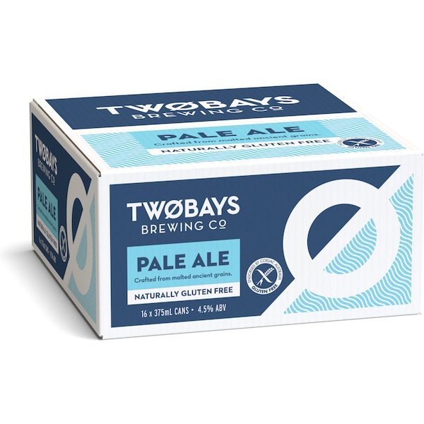 Two Bays Brewing Co. Guten Free Pale Ale Can 375mL x 16 Pack