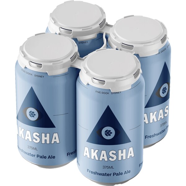 Akasha Brewing Company Freshwater Pale Ale Cans 375mL x 4 pack