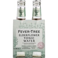 Fever-Tree Elderflower Tonic Water Bottles