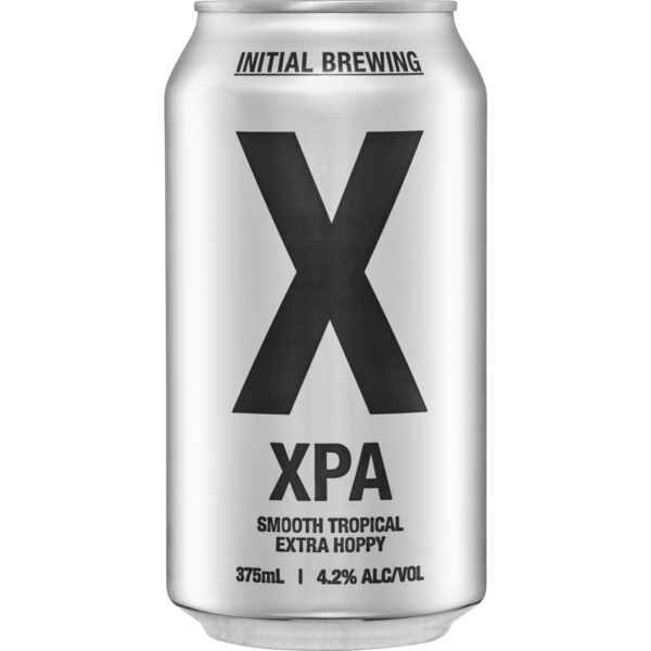 Initial Brewing Craft XPA Cans 375mL x 6 pack