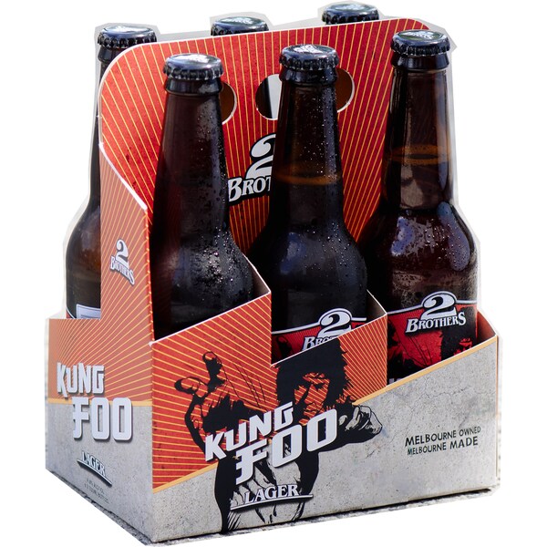 2 Brothers Lager  6x330ml Pack