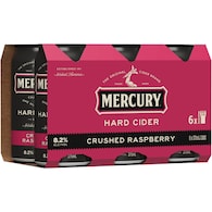 Mercury Hard Raspberry Can