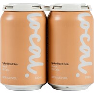 Local Spiked Iced Tea Peach