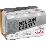 Nelson County Zero Sugar Bourbon & Cola