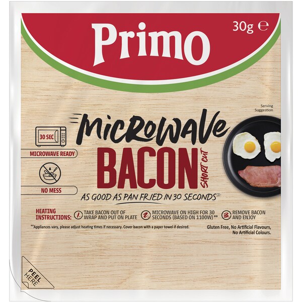 Primo Microwave Bacon 30g