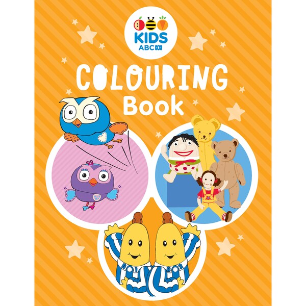 Kids Abc Colouring Book Each