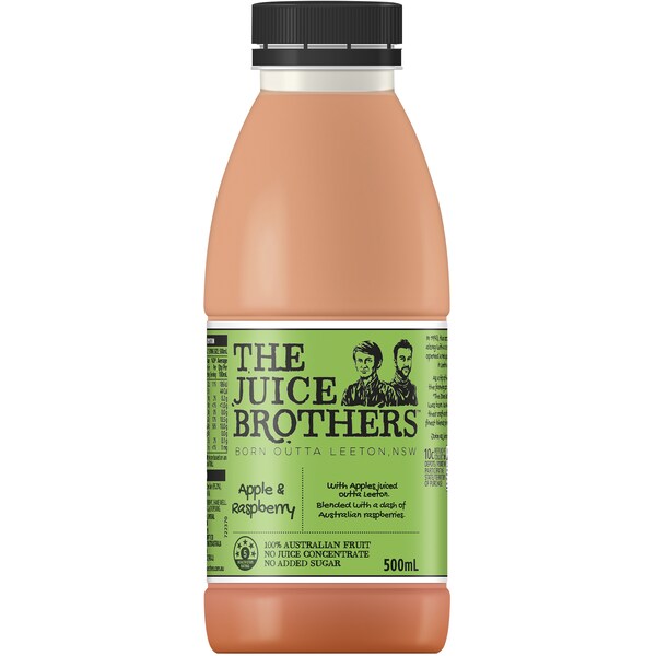 The Juice Brothers Apple & Raspberry 500ml