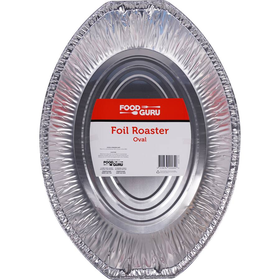 Food Guru Roaster Foil Oval