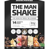 The Man Shake Meal In A Shake Variety Pack