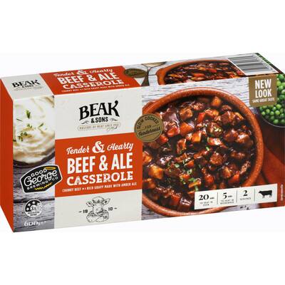 beak & sons beef casserole beef & ale