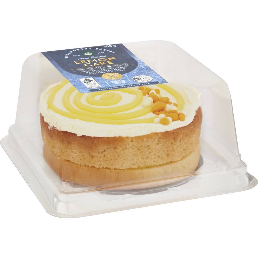 Woolworths Cake Lemon Layered