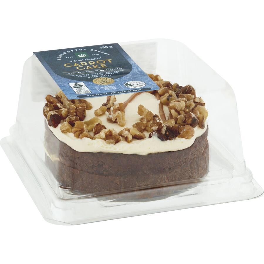 Woolworths Cake Carrot Layered