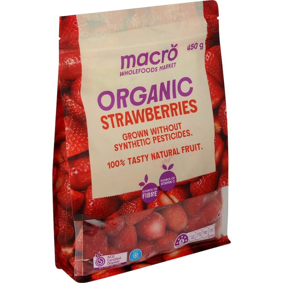 Macro Organic Frozen Strawberries