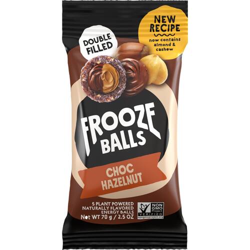Frooze Balls Snack Balls Choc Hazelnut