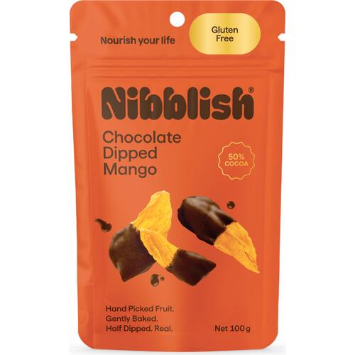 Nibblish Chocolate Dipped Mango