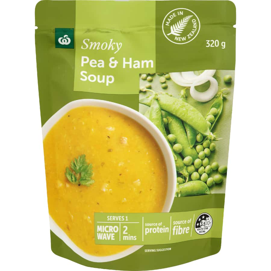 Woolworths Soup Pea & Ham Pouch