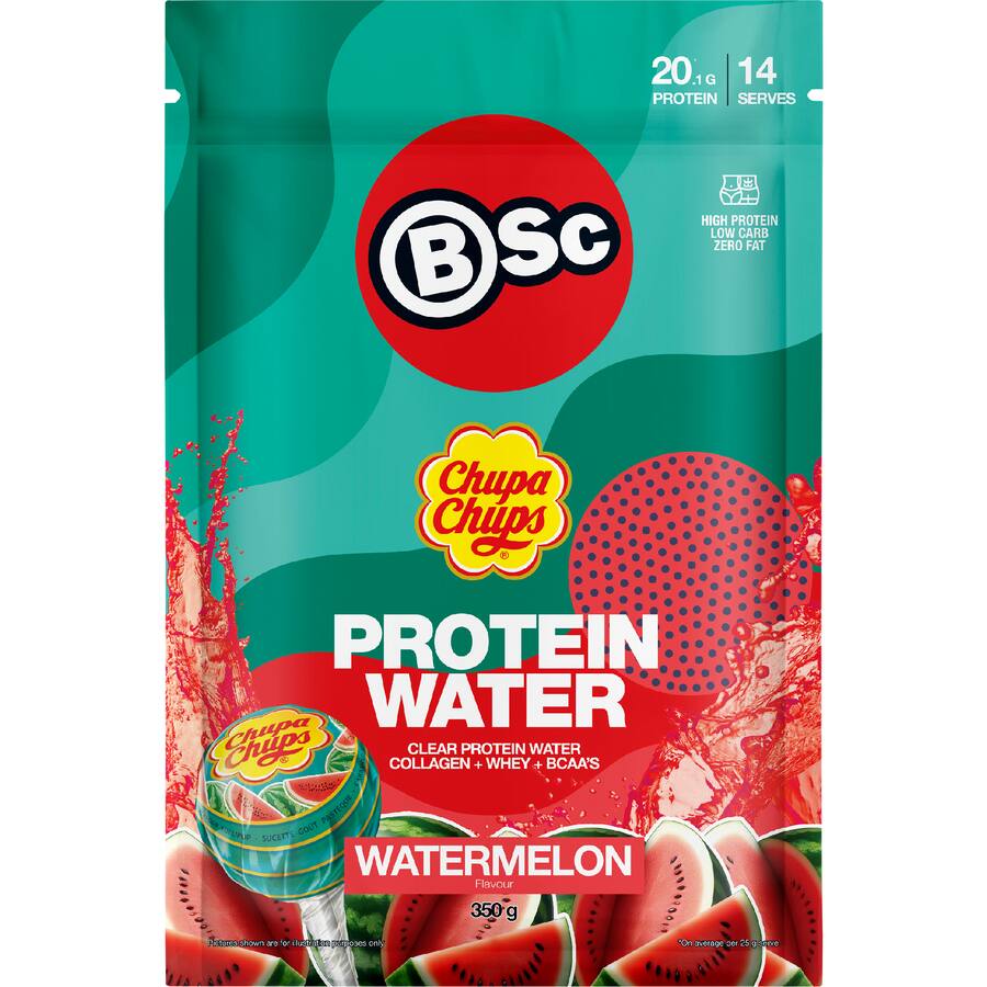 Bsc Chupa Chups Protein Water Watermelon