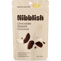 Nibblish Chocolate Dipped Coconut