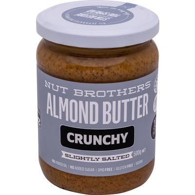 nut brothers almond butter crunchy