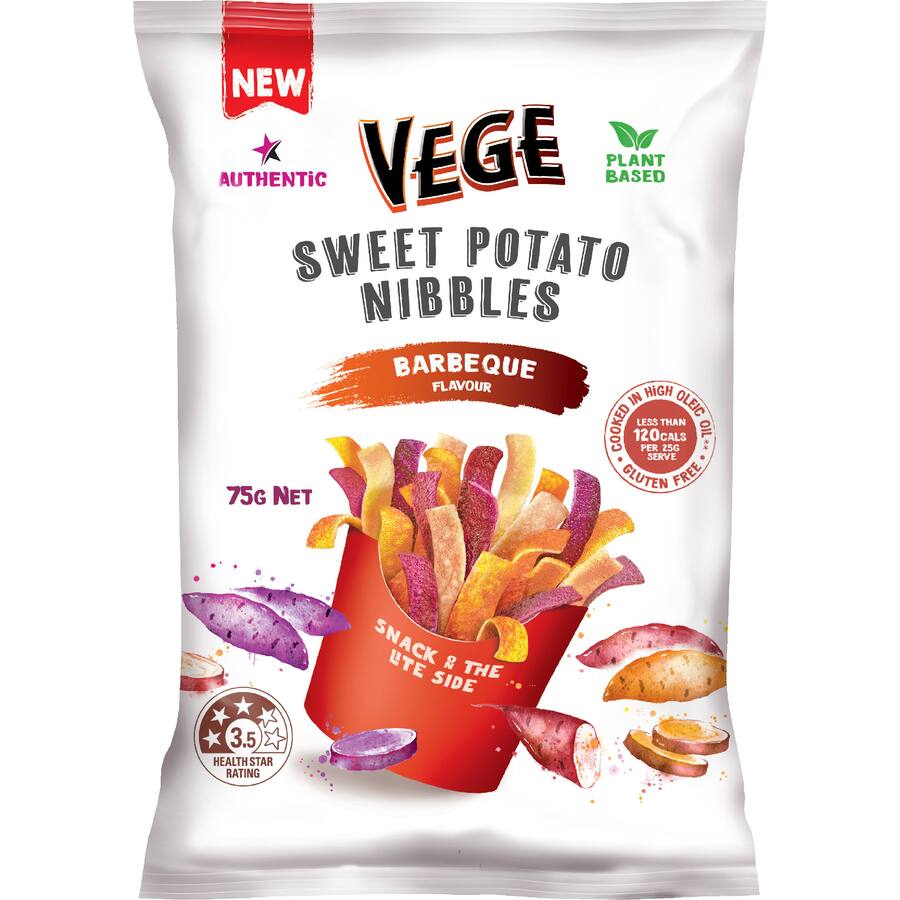 Vege Chips Potato Nibbles Barbeque