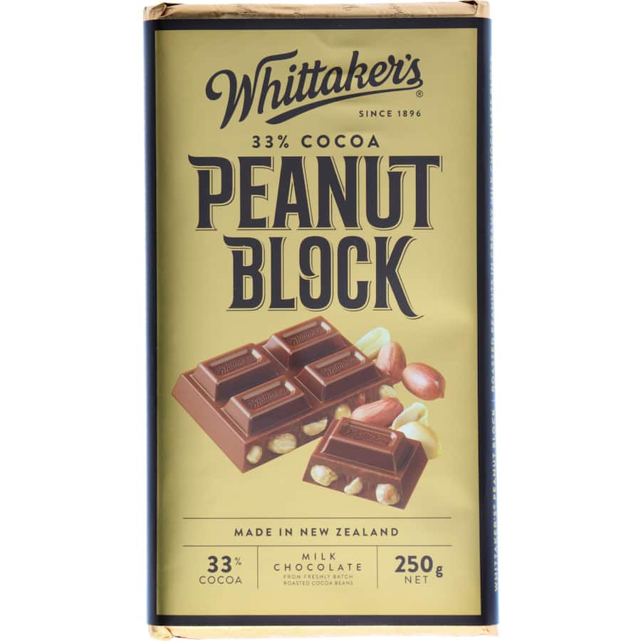 Whittakers Chocolate Peanut
