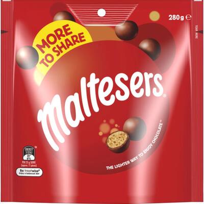 maltesers chocolate sharepack pouch