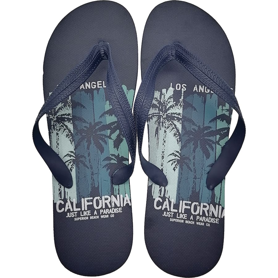 Woolworths Flip Flops Stripe Geo Adults