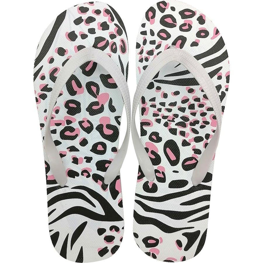 Woolworths Flip Flops Striped Adults