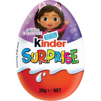 kinder chocolate snack surprise pink