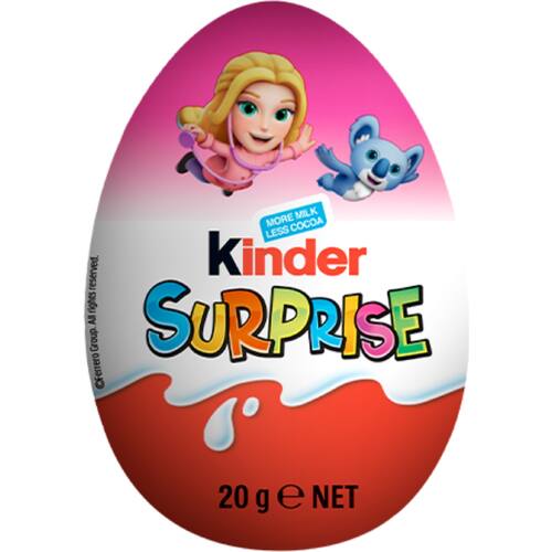 Buy Kinder Chocolate Snack Surprise Pink online at Woolworths NZ