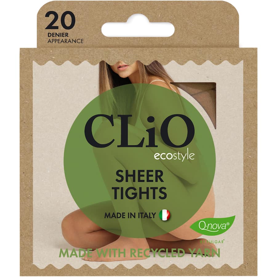 Clio Eco Sheer Pantyhose Tall - Xtall Natural 20 Denier